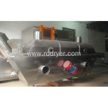 Edible salt vibrating fluid bed dryer